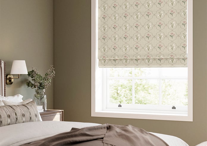 Emily Bond Margot, Rose - Twist&Fit Roman Blind - Image 5